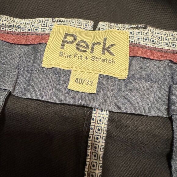 Perk Clothing Men’s Feel Good Chinos - Navy Blue, Size 40x32, EUC - Picture 6 of 6